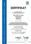 ISO9001-Zertifikat